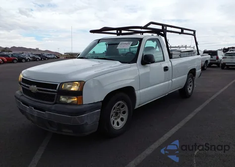 2006 Chevrolet Silverado 1500 Work Truck из США, поврежденный, VIN 3GCEC14X86G237334